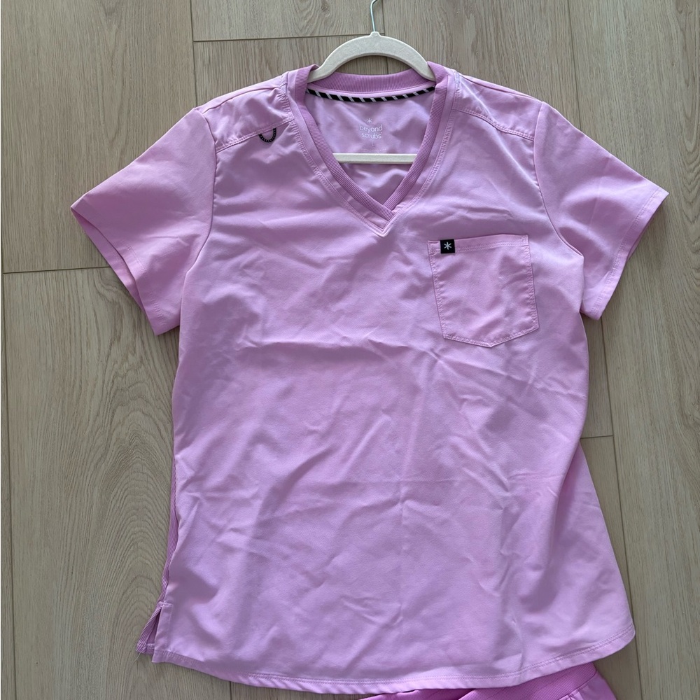 Pink Scrub Set - Picture 3 of 7